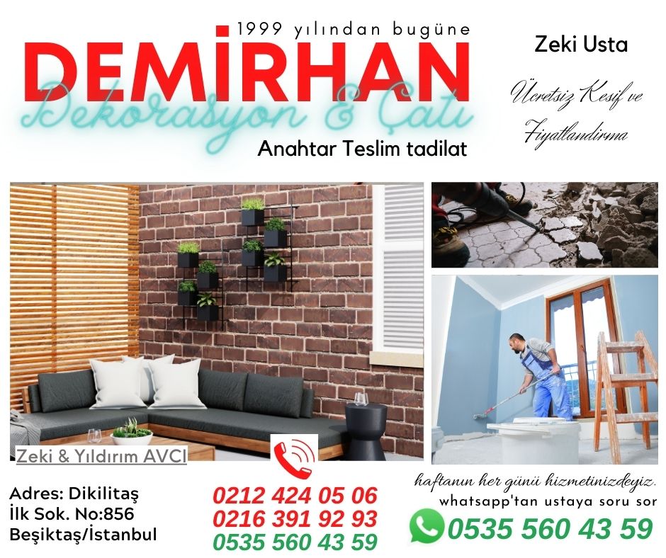 Gayrettepe Çatı Firmaları 